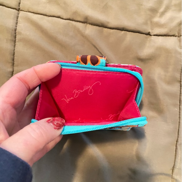 Vera Bradley Mini Zip Wallet Set. NWT. Tropical Flora - Picture 8 of 11